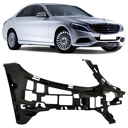 GUIA PARACHOQUE MERCEDES C180 C200 2015 2017 2018 PASSAGEIRO