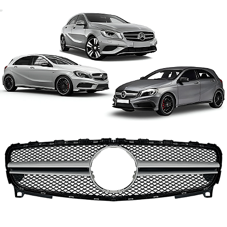 Grade Amg Friso Cinza A200 A250 A45 AMG 2013 2014 2015 Novo A1768800283