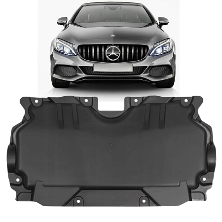 PROTETOR DE CARTER MERCEDES C180 C200 C300 2015 2017 2018