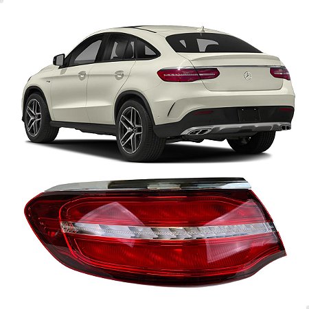 Lanterna Canto Mercedes Gle 400 450 43 63 AMG 2016 2017 2018 2019 Esquerdo Motorista A2928064700 A2539063502