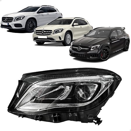Farol Led Mercedes Gla 200 250 45 AMG 2018 2019 2020 Esquerdo Motorista A1569067500