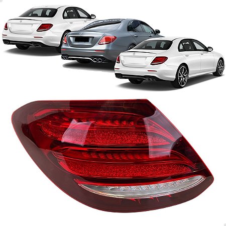 Lanterna Led Traseiro E250 E300 E43 E53 E63 AMG 2017 2018 2019 2020 Direito Passageiro A2139067800