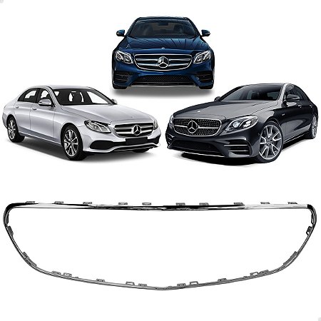 Friso Cromado Acabamento Grade Dianteira E250 E300 E43 E53 E63 AMG 2017 2018 2019 2020 A2138850200
