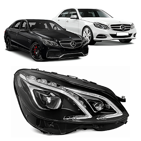 Farol Led Direito Passageiro Mercedes W212 E250 E350 E400 E63 AMG 2014 2015 2016 A2128202439