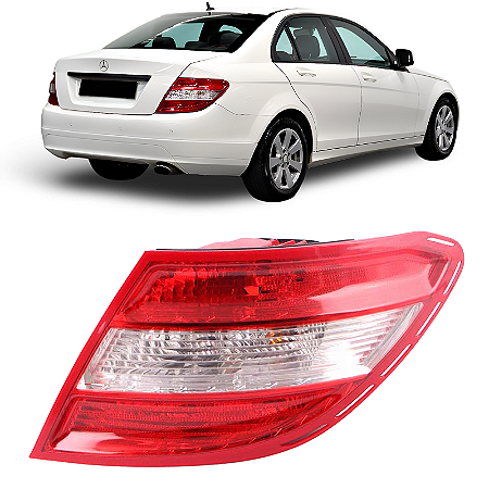 Lanterna Traseira Mercedes C180 C200 2007 2008 2009 2010 2011 Direito A2048200264