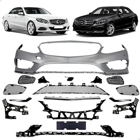 BodyKit Parachoque Dianteiro W212 AMG Sport Mercedes E250 E350 E400 2014 2015 2016