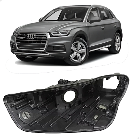 Carcaça Farol Full Led Audi Q5 2018 2019 2020 Lado Esquerdo Motorista