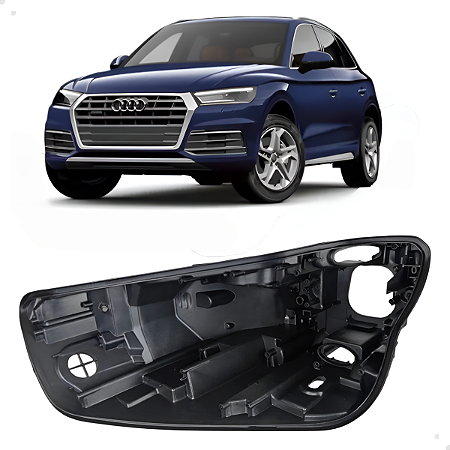 Carcaça Farol Xenon Audi Q5 2018 2019 2020 Lado Esquerdo Motorista