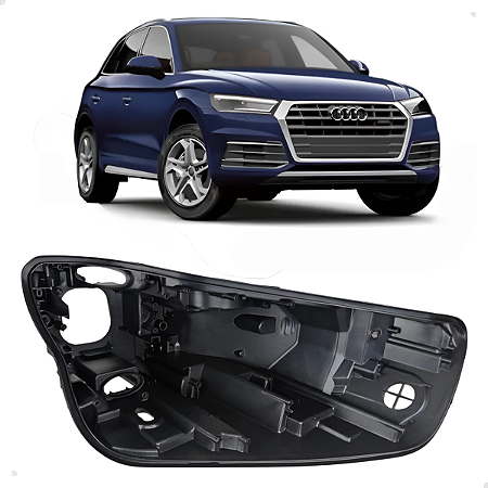 Carcaça Farol Xenon Audi Q5 2018 2019 2020 Lado Direito Passageiro