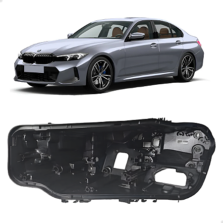 Carcaça Farol Dianteiro Bmw 320i 330i G20 2023 2024 Esquerdo Motorista