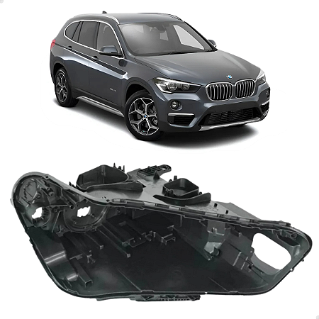 Carcaça Farol Full Led Bmw X1 F48 2016 2017 2018 Direito Passageiro