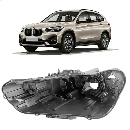 Carcaça Farol Bmw X1 2019 2020 2021 F49 Lado Esquerdo Motorista