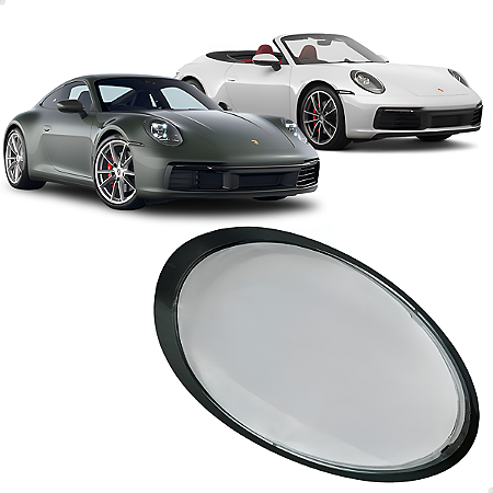 Lente Farol Porsche 911 992 Carrera 2020 2021 2022 2023 2024 Direito Passageiro