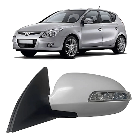 Retrovisor Retratil Com Pisca Motorista I30 2009 2010 2011 2012