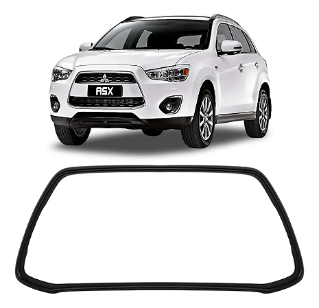 Friso Moldura Grade Parachoque Asx 2013 2014 2015 2016 Preto 6402A313