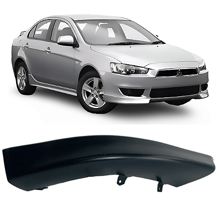 Spoiler Parachoque Dianteiro Lancer 2011 2012 2013 2014 2015 2016 2017 2018 2019 Lado Passageiro