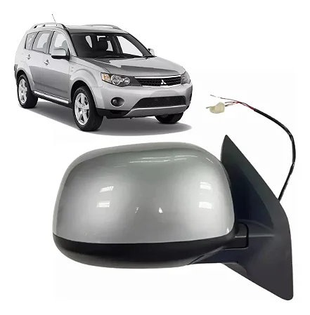 Retrovisor Passageiro Outlander 2008 2009 2010 2011 2012 2013 7632A552