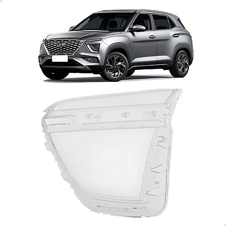 Lente Farol Dianteiro Creta 2022 2023 2024 2025 Esquerdo Motorista 92101-BXXXX