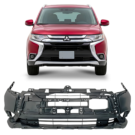 Parachoque Dianteiro Mitsubishi Outlander 2016 2017 2018 6410g227zz