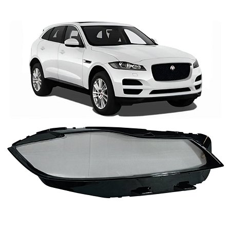 Lente Farol Jaguar F-Pace 2016 2017 2018 2019 2020 Direito Passageiro