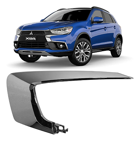 Friso Superior Cromado Motorista Parachoque ASX 2017 2018 2019 2020 2021 6407A169