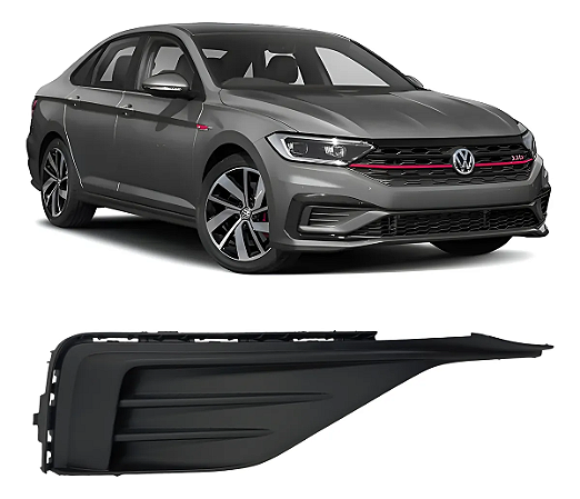 Grade Moldura Parachoque Dianteiro Jetta Gli 2019 20 2021 Ld