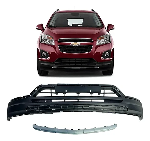 Kit Spoiler Inferior Parachoque Dianteiro Tracker 2014 2015 2016