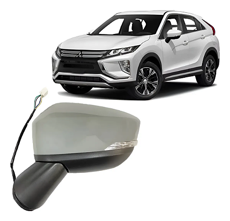 Retrovisor Eletrico Eclipse Cross 2018 2019 20 2021 Esquerdo