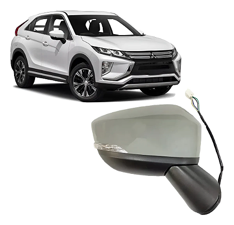 Retrovisor Eletrico Eclipse Cross 2018 2019 2020 2021 Direito