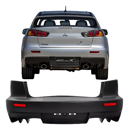 Parachoque Traseiro Body Kit Lancer Evolution X para HL GT 2010 2011 2012 2013 2014 2015 2016 2017 2018 2019 Novo