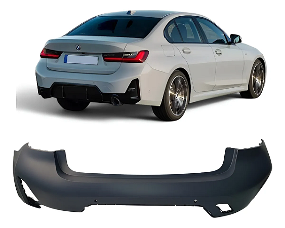 Parachoque Traseiro Bmw 320i 330e M Sport 2022 2023 2024 51128085482