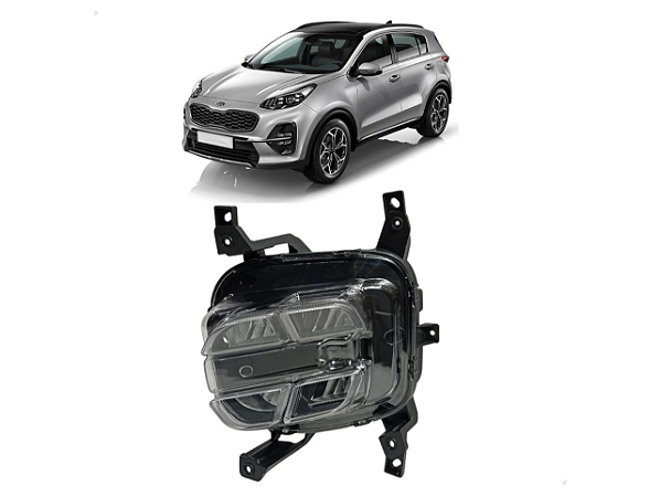 Farol De Milha Neblina Lado Esquerdo Motorista Kia Sportage 2019 2020 92201-D9600