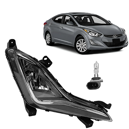 Farol Milha Neblina Auxiliar Lado Direito Passageiro Elantra 2014 2015 2016 92202-3X210