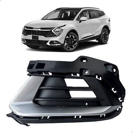Grade Milha Friso Cinza Sportage Ex 2023 2024 2025 Esquerdo Motorista 86595R2000 86563R2010