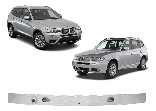 Alma Viga Parachoque Frontal Bmw X3 2009 2010 2012 2013 2015