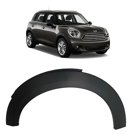 Friso Alargador Paralama Countryman Mini 2010 2011 2012 2013 2014 2015 2016 Passageiro Novo