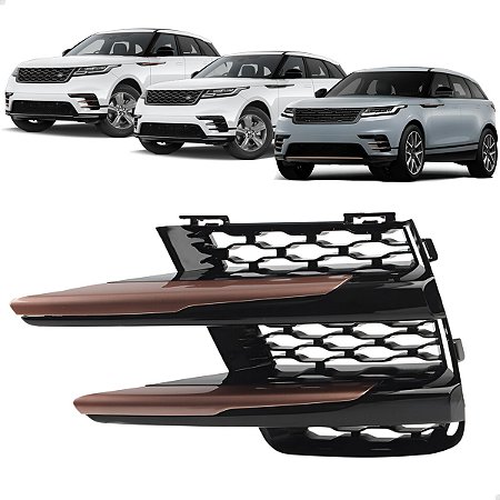 Grade Milha Friso Rose Range Rover Velar 2018 19 20 21 22 23 24 25 2026 Esquerdo Motorista LR093471