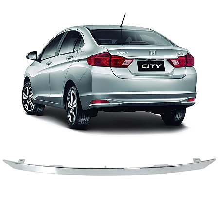 Friso Moldura Régua Da Tampa Traseira Honda City 2015 2016 2017 2018 2019 2020 2021 74890t9at01
