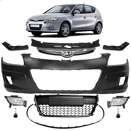 Parachoque Guia Grade Superior Inferior Milha i30 2009 2010 2011 2012