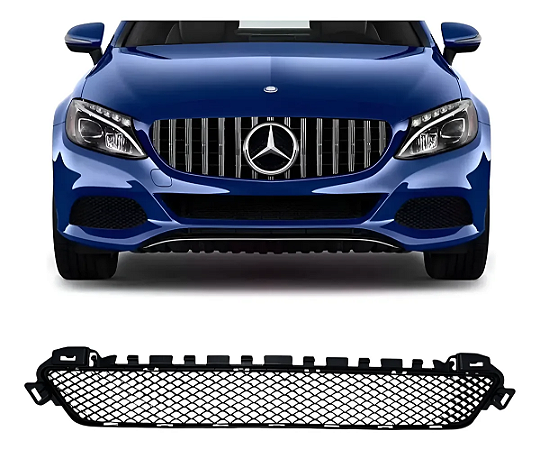 Grade Inferior Mercedes Parachoque C180 C200 2015 2016 2017 2018 A2058850423