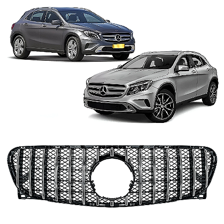 Grade Gtr Amg Cromada Mercedes X156 Gla200 Gla250 2014 2015 2016 2017