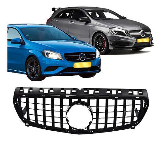 Grade Amg Gtr Black Piano Mercedes A200 A250 A45 AMG W176 2013 2014 2015