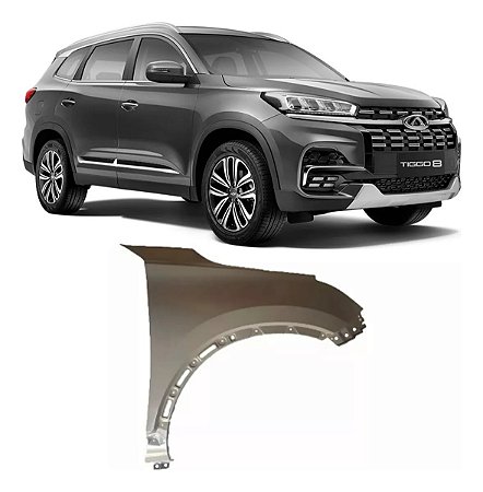 Paralama Dianteiro Direito Chery Tiggo 8 2020 2021 2022 2023