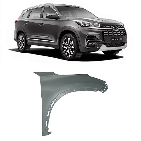 Paralama Dianteiro Direito Chery Tiggo 8 2020 2021 2022 2023