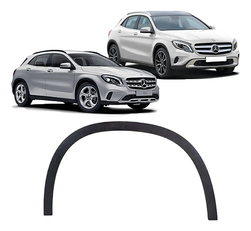 Moldura Paralama Passageiro Dianteiro Mercedes Gla200 Gla250 2015 2016 2017 2018