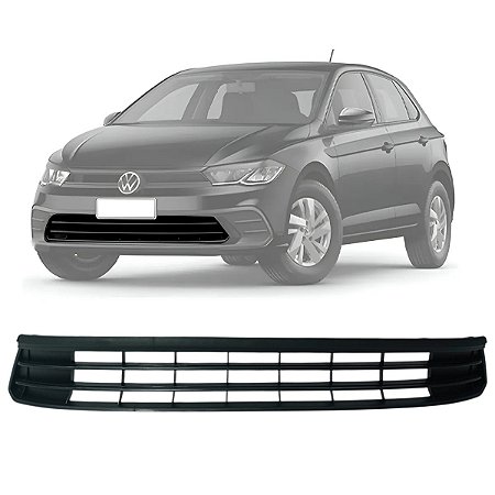 Grade Inferior Parachoque Diant Volkswagen Polo 2023 2024 2025 6EA853677M9B9