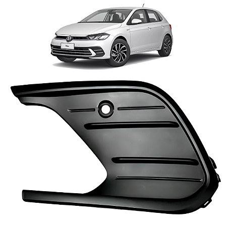 Grade Moldura Milha Preto Esquerdo Polo 2023 2024 2025 2g0853665k9b9