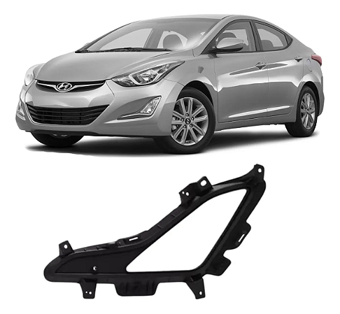 Grade Tela Moldura Milha Lado Motorista Elantra 2014 2015 2016 865273X700