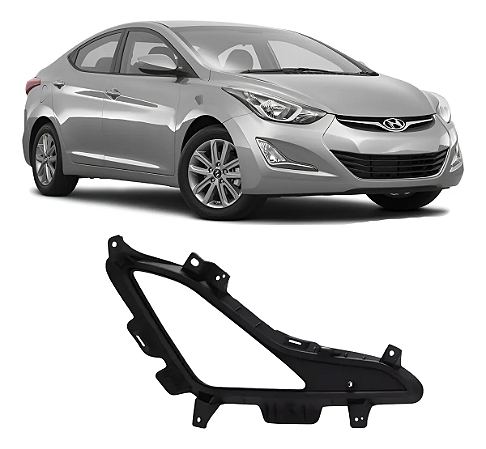 Grade Tela Moldura Milha Lado Passageiro Elantra 2014 2015 2016 865263X700