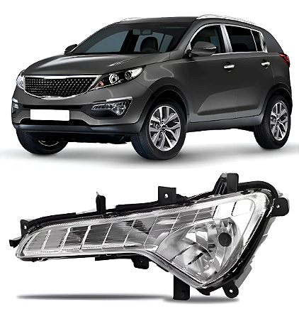 Farol Milha Auxiliar Lado Esquerdo Motorista Sportage 2014 2015 2016 922013w200